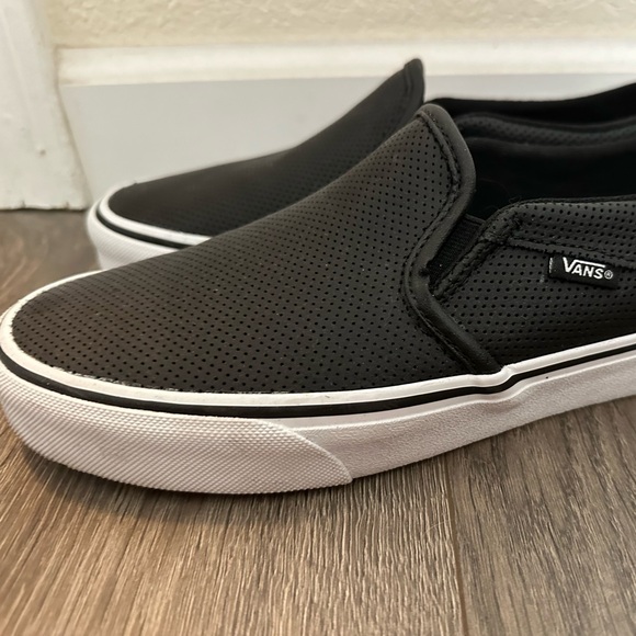 Vans® Asher Women's Perforated Slip-On Shoes - Picture 8 of 9